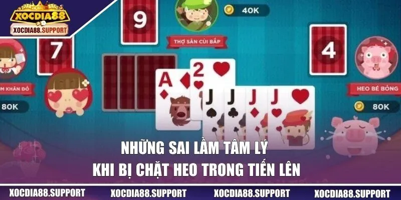 Bị chặt heo trong tiến lên